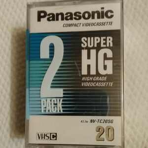 Panasonic Super HG Videocassette 2 Pack